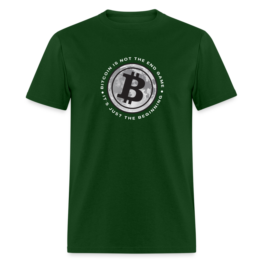 Bitcoin is not the end game Men’s Premium Hoodie - forest green