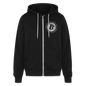 Bitcoin is not the end game Bella + Canvas Unisex Full Zip Hoodie - black