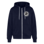 Bitcoin is not the end game Bella + Canvas Unisex Full Zip Hoodie - navy