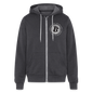 Bitcoin is not the end game Bella + Canvas Unisex Full Zip Hoodie - charcoal grey