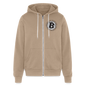 Bitcoin is not the end game Bella + Canvas Unisex Full Zip Hoodie - tan