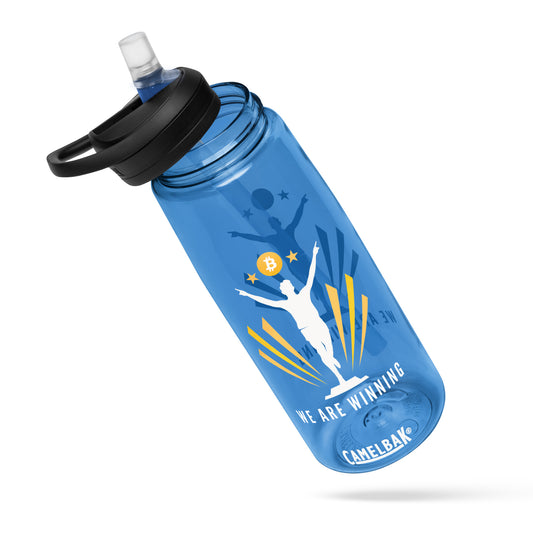 We are wining Sports water bottle