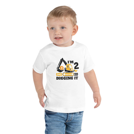 Im 2 and digging it Toddler Short Sleeve Tee