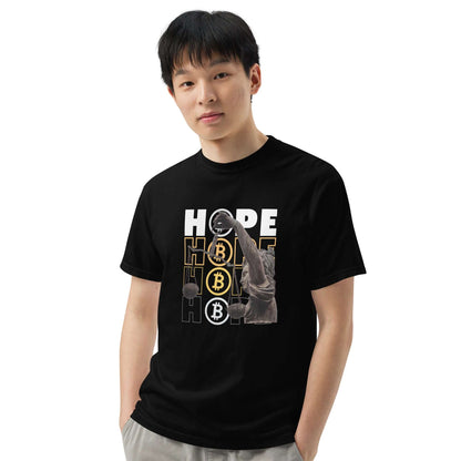 Hope Unisex garment-dyed heavyweight t-shirt