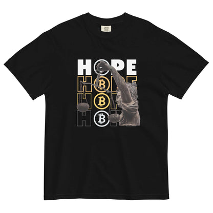 Hope Unisex garment-dyed heavyweight t-shirt