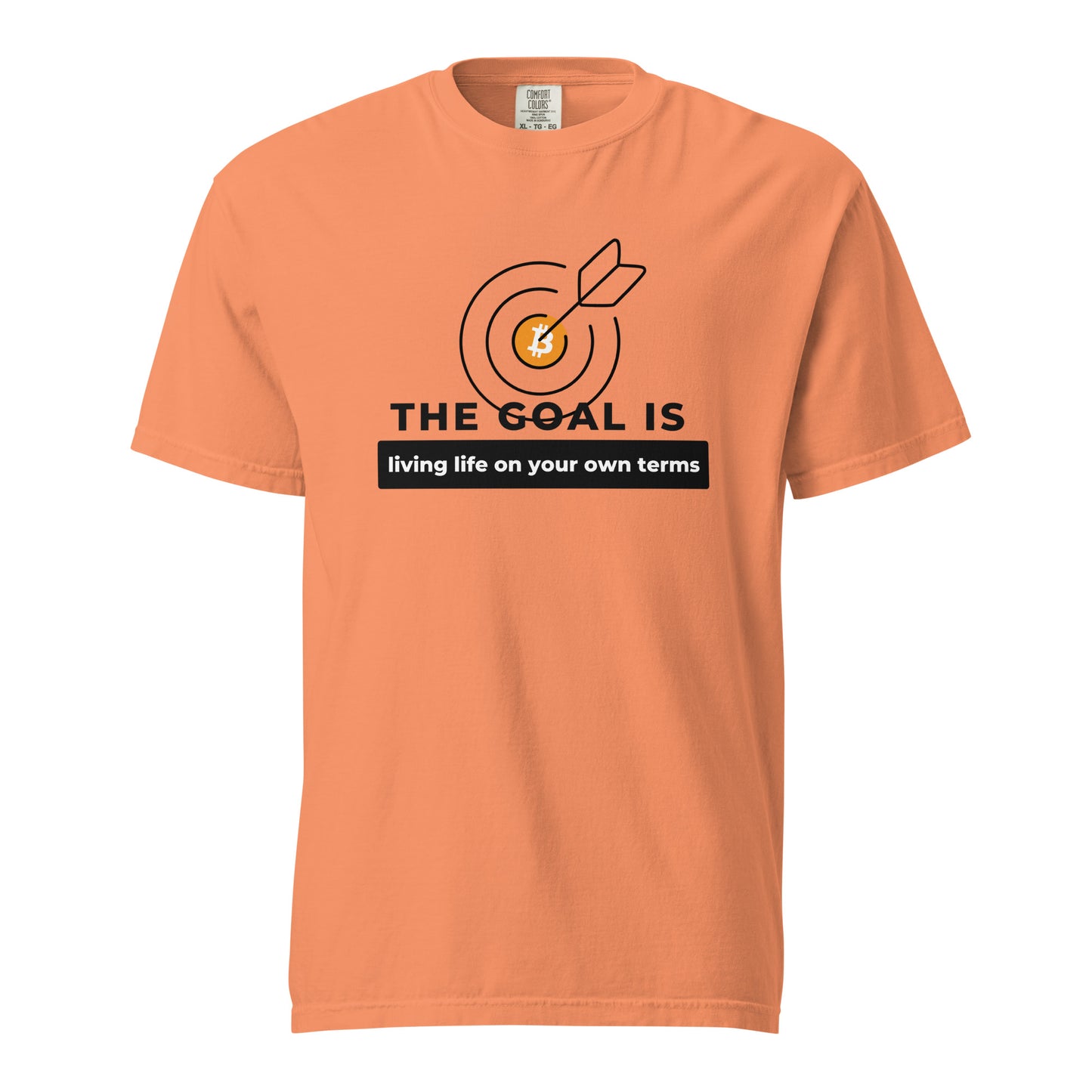 The Goal Unisex garment-dyed heavyweight t-shirt