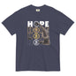 Hope Unisex garment-dyed heavyweight t-shirt