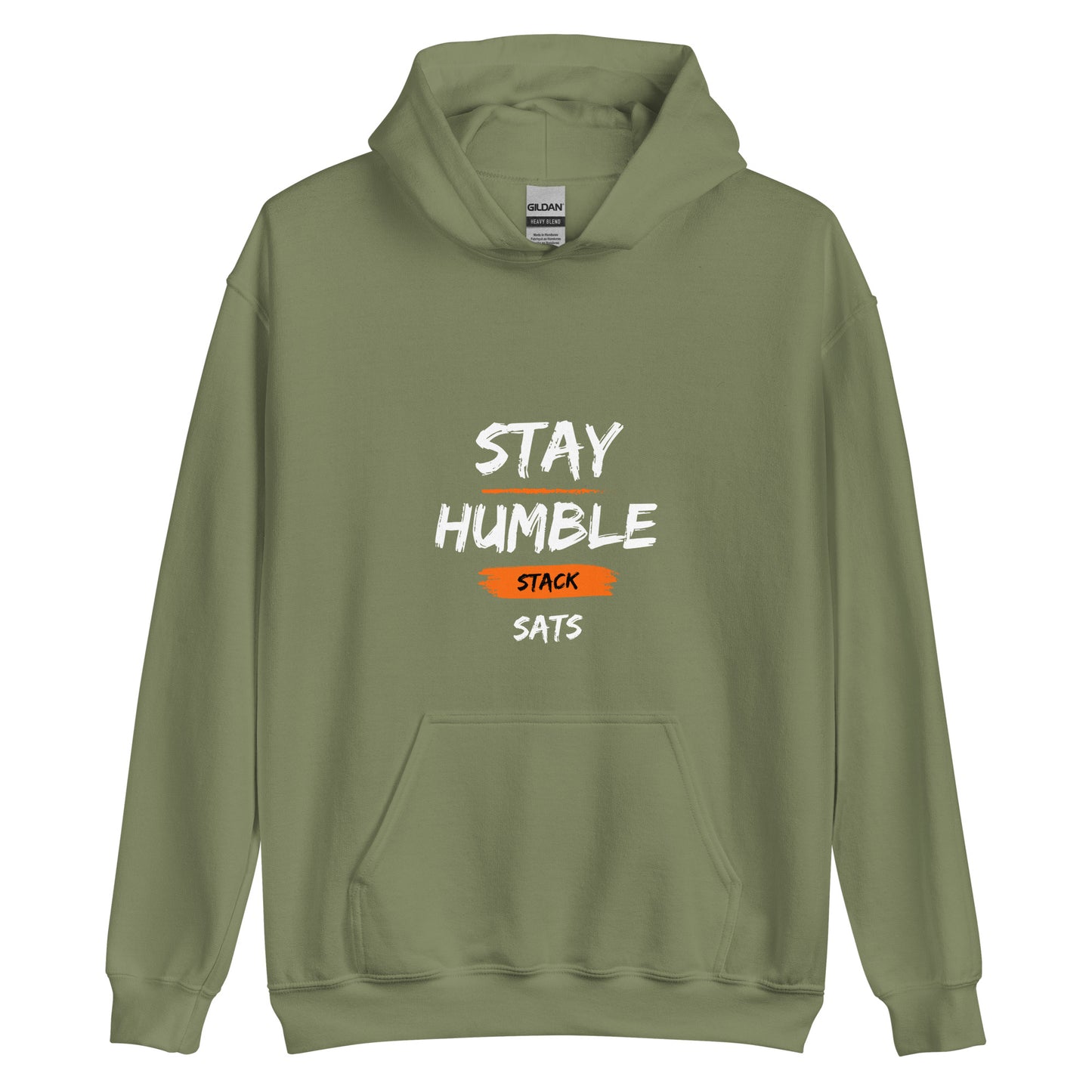 Stay Humble Stack Sats Unisex Hoodie