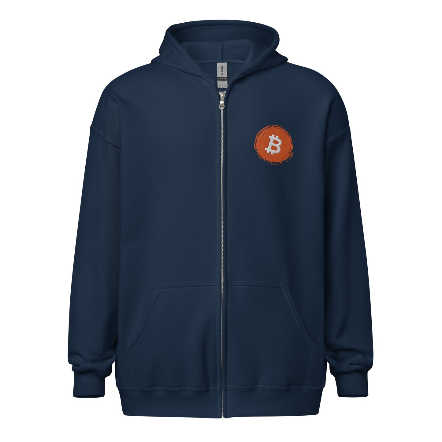 Bitcoin Unisex heavy blend zip hoodie