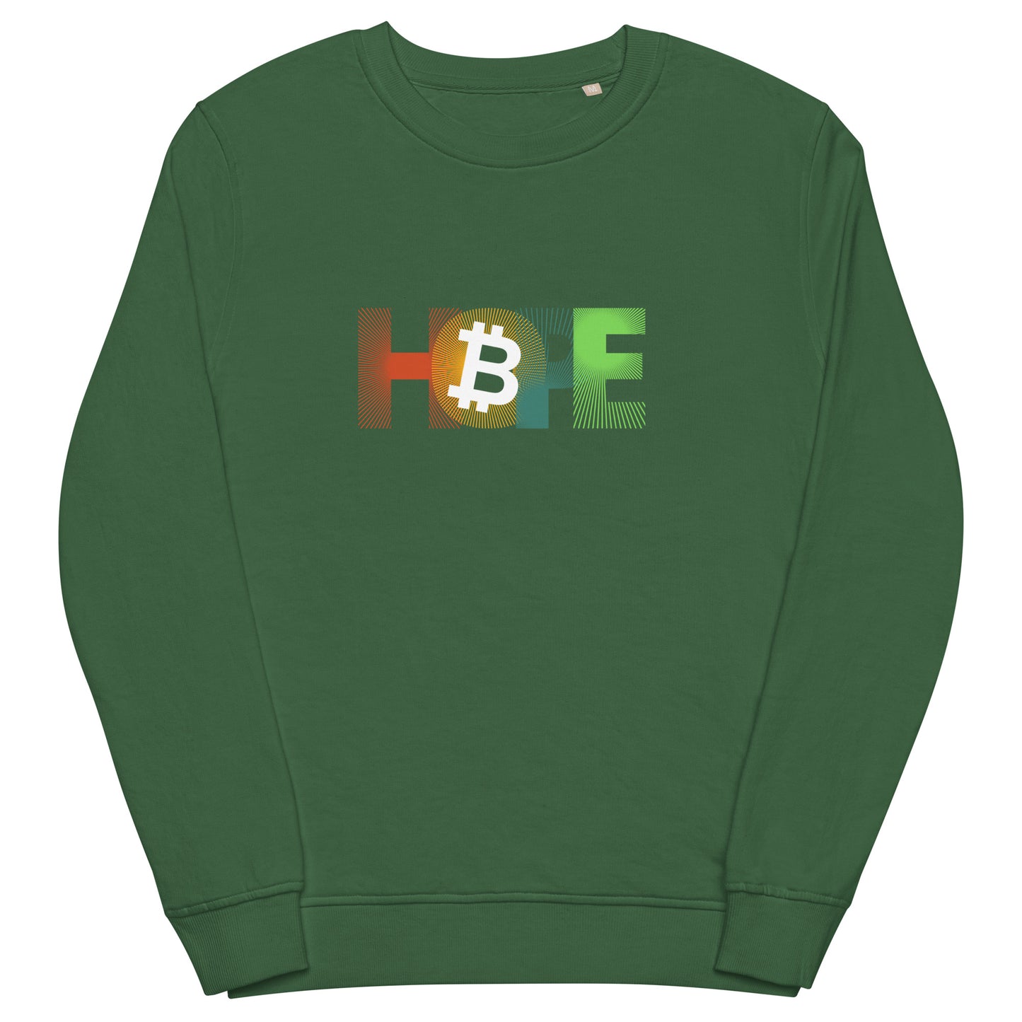 Bitcoin is Hope Unisex organic sweatshirt