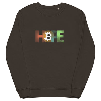 Bitcoin is Hope Unisex organic sweatshirt