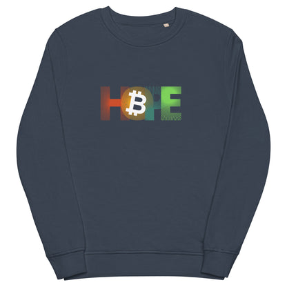 Bitcoin is Hope Unisex organic sweatshirt