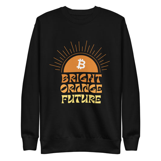 Bright Orange Future Unisex Premium Sweatshirt