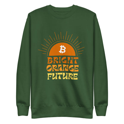 Bright Orange Future Unisex Premium Sweatshirt