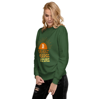 Bright Orange Future Unisex Premium Sweatshirt