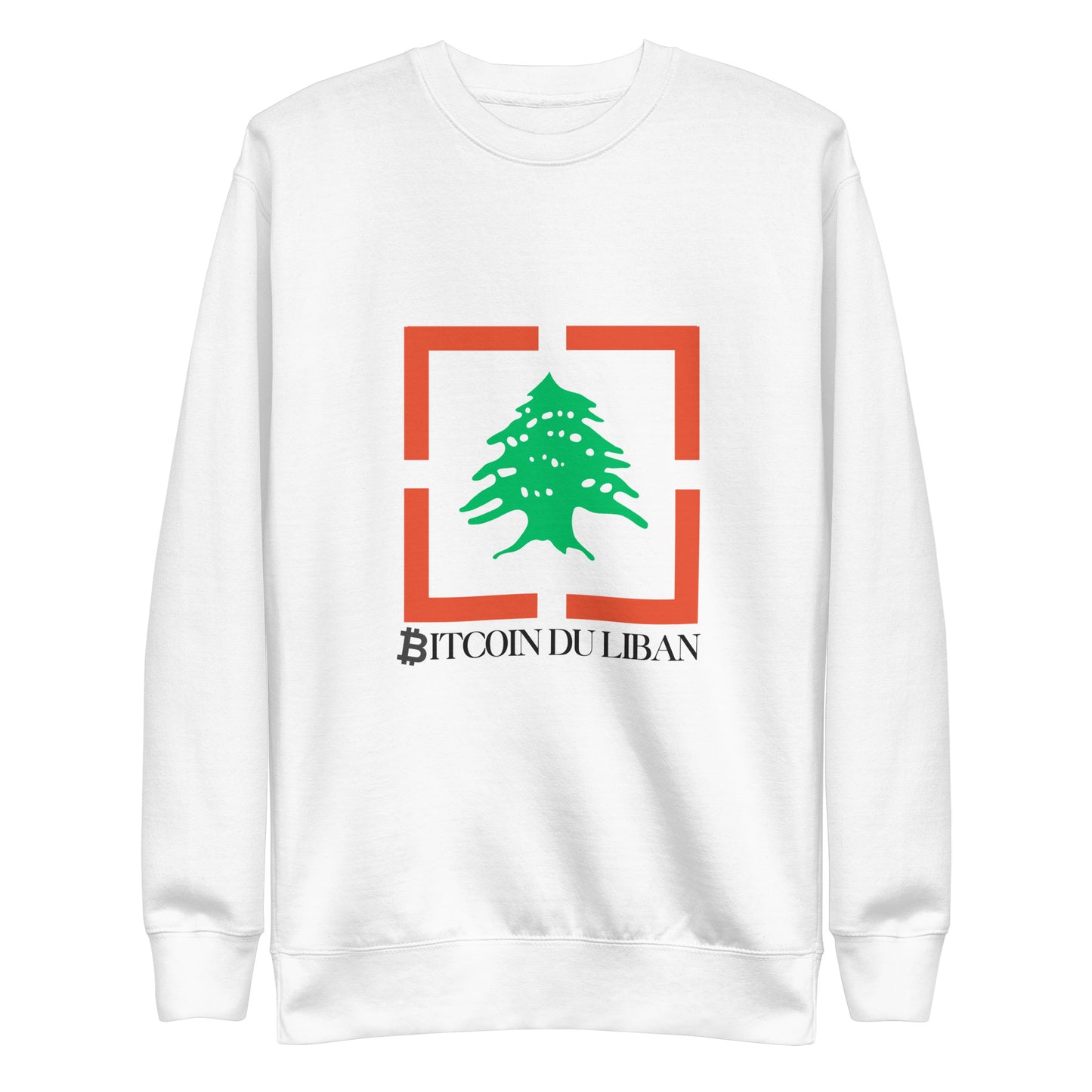 Bitcoin Du Liban Unisex Premium Sweatshirt