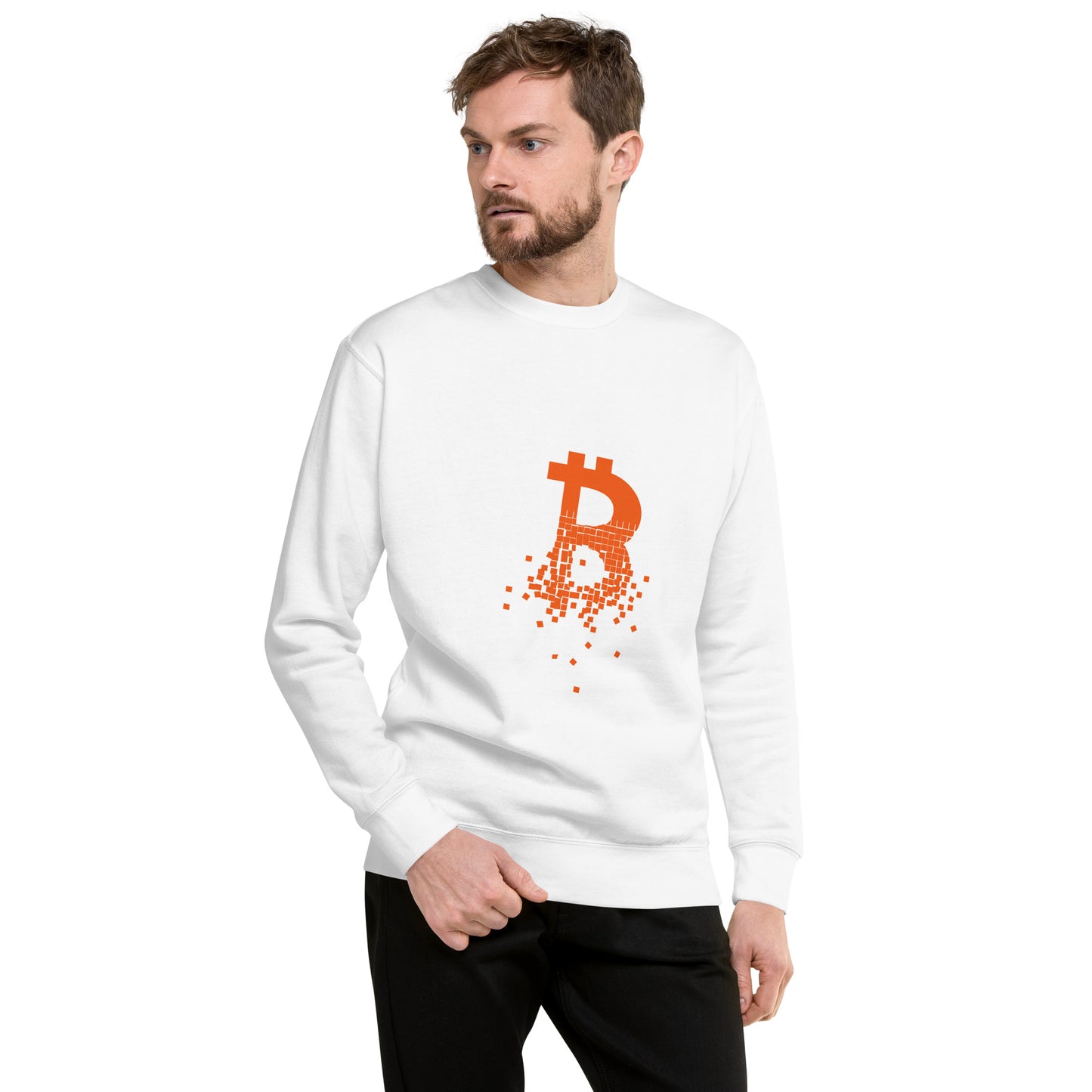 Bitcoin Unisex Premium Sweatshirt