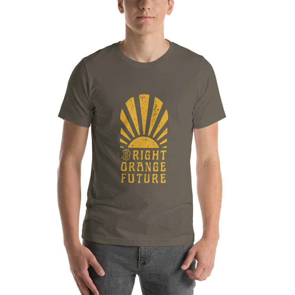 Bright Orange Future Unisex t-shirt