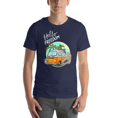 Hello Freedom Unisex t-shirt