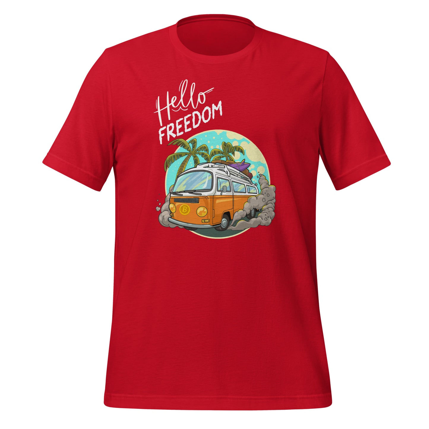 Hello Freedom Unisex t-shirt