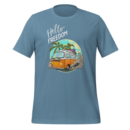 Hello Freedom Unisex t-shirt