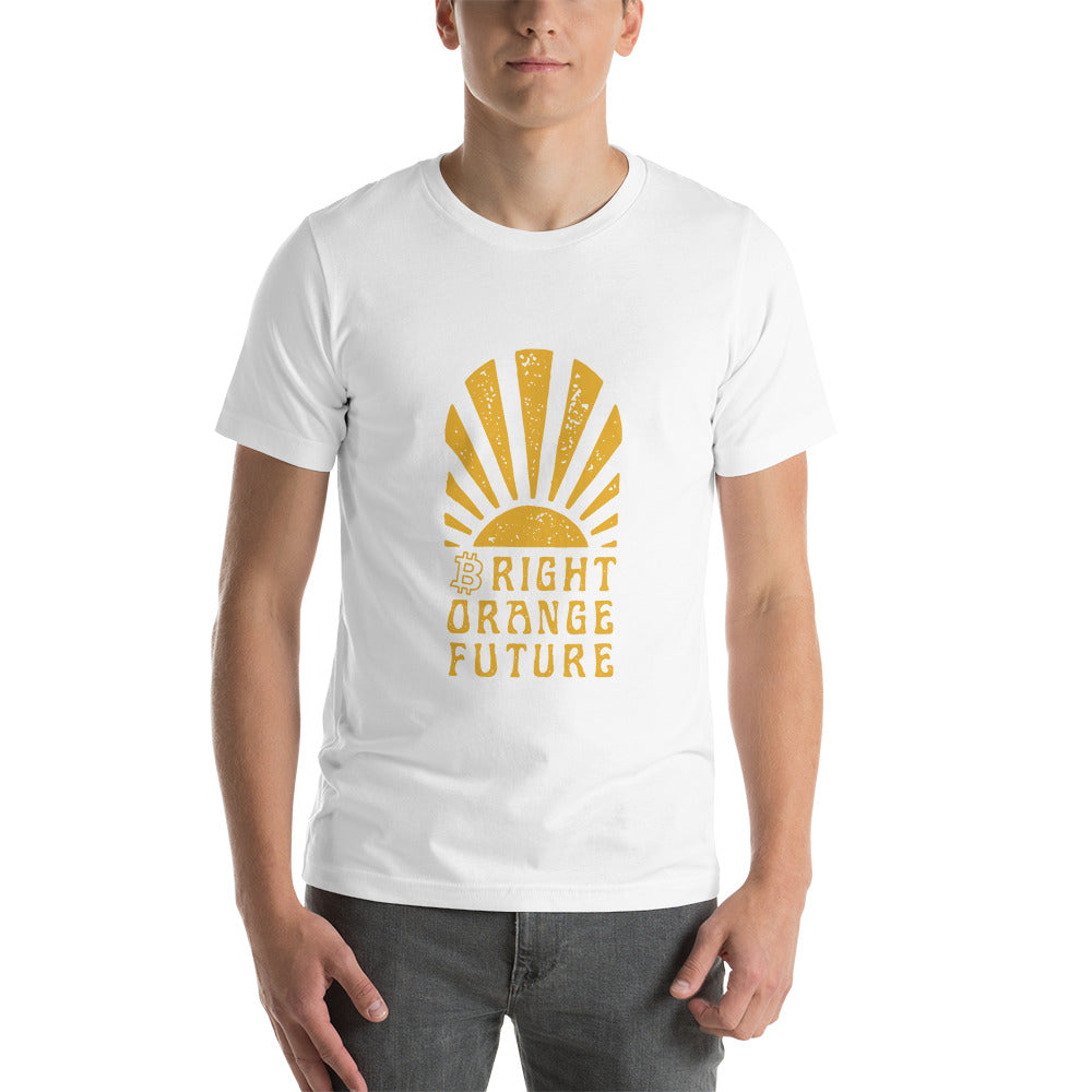 Bright Orange Future Unisex t-shirt