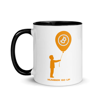 Number Go Up Mug with Color Inside