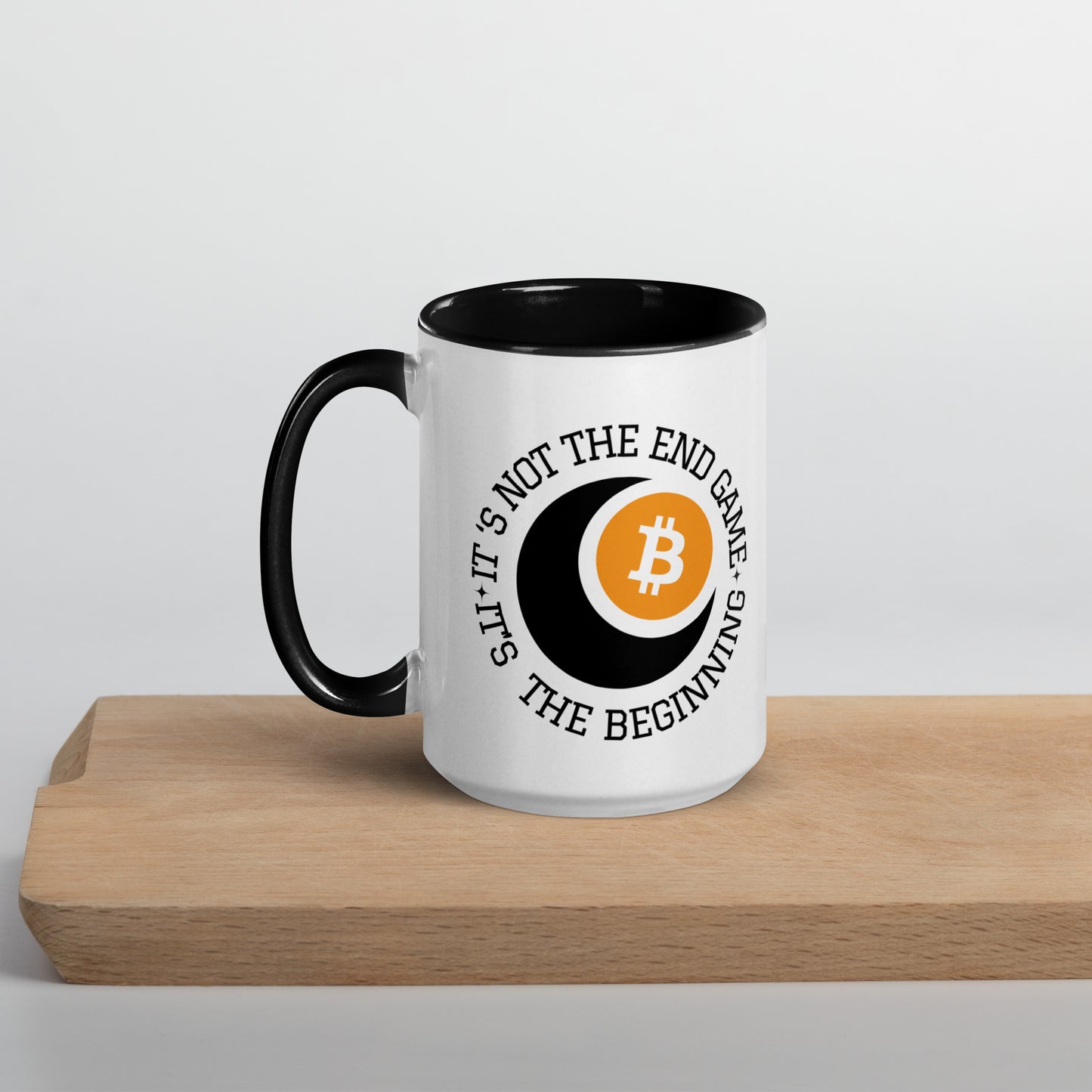 Its not the end game Mug with Color Inside
