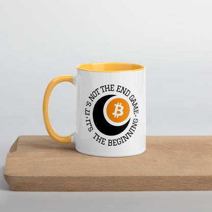 Its not the end game Mug with Color Inside