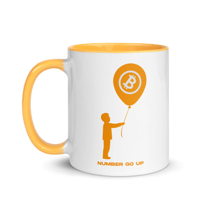 Number Go Up Mug with Color Inside