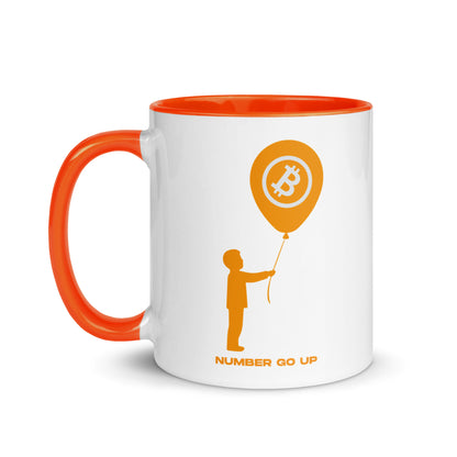 Number Go Up Mug with Color Inside