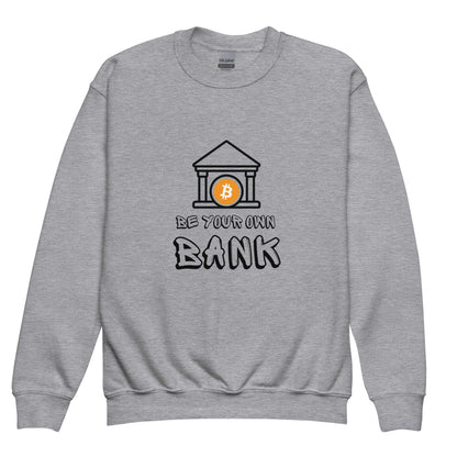 Be your own bank Youth crewneck sweatshirt