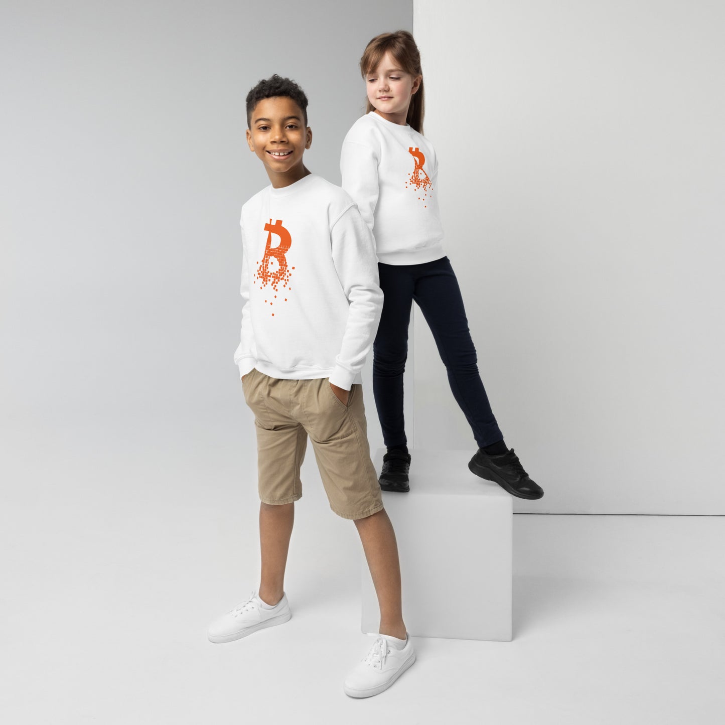 Bitcoin Youth crewneck sweatshirt