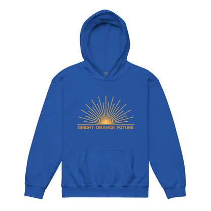 Bright Orange Future Youth heavy blend hoodie