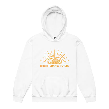 Bright Orange Future Youth heavy blend hoodie