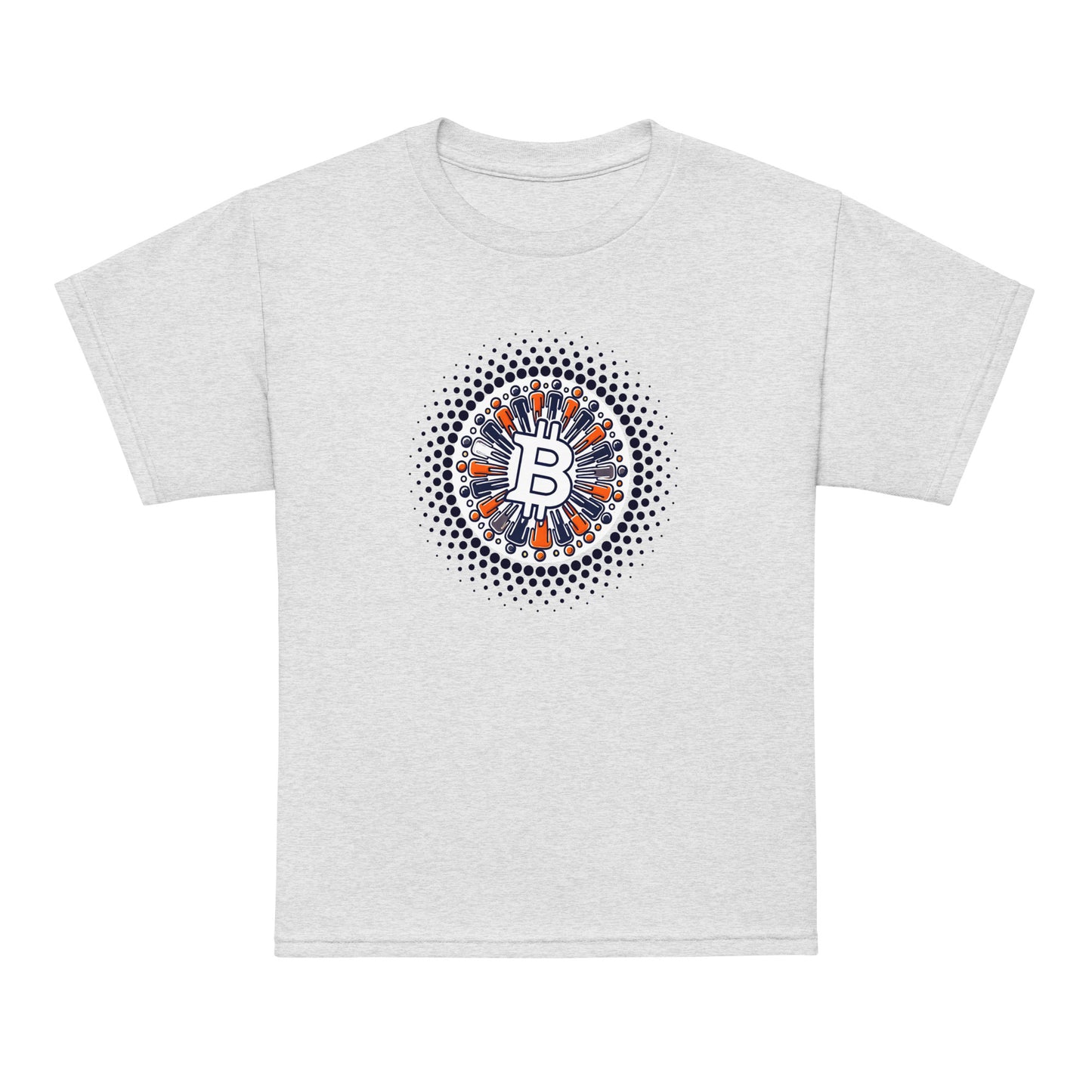 Bitcoin Plebs Youth T-Shirt – Comfortable, stylish Bitcoin-themed tee for kids and teens