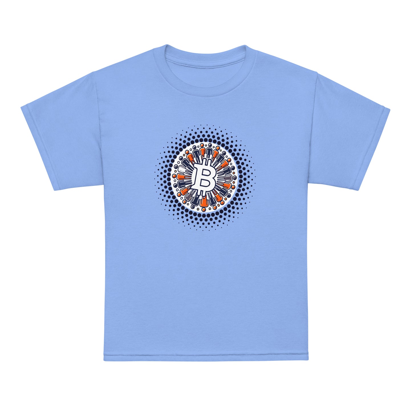 Bitcoin Plebs Youth T-Shirt – Comfortable, stylish Bitcoin-themed tee for kids and teens