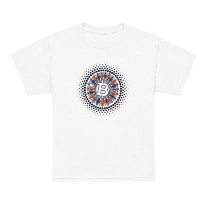 Bitcoin Plebs Youth T-Shirt – Comfortable, stylish Bitcoin-themed tee for kids and teens